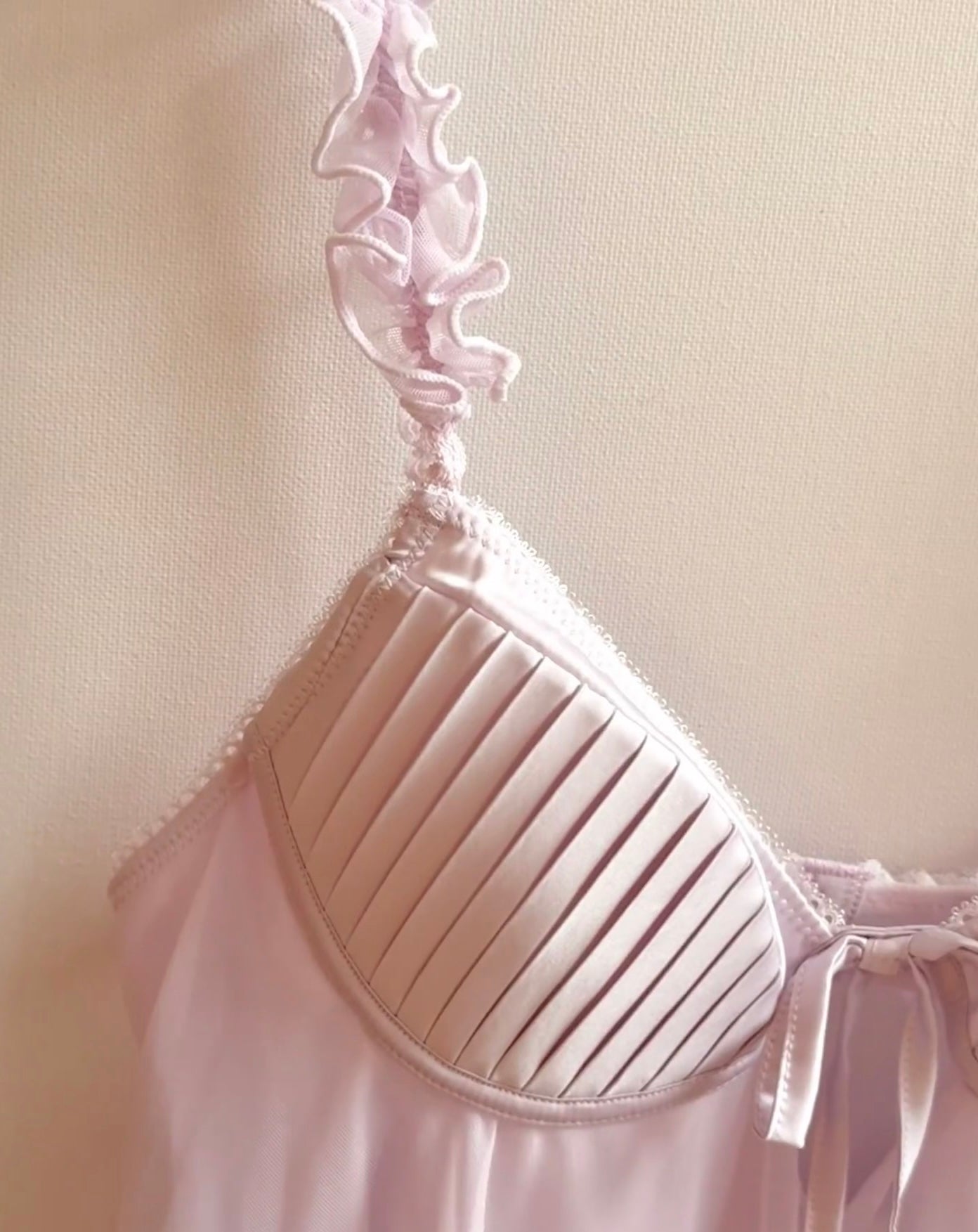 Luna Fairy Dream Silk Nightgown - Purple