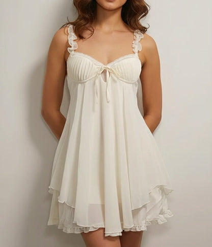 Luna Fairy Dream Silk Nightgown - Purple