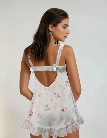 Cottage Romance Ruffle Dress