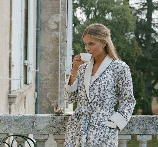 Cozy Soft Fleece Pajamas Set- Floral Loungewear